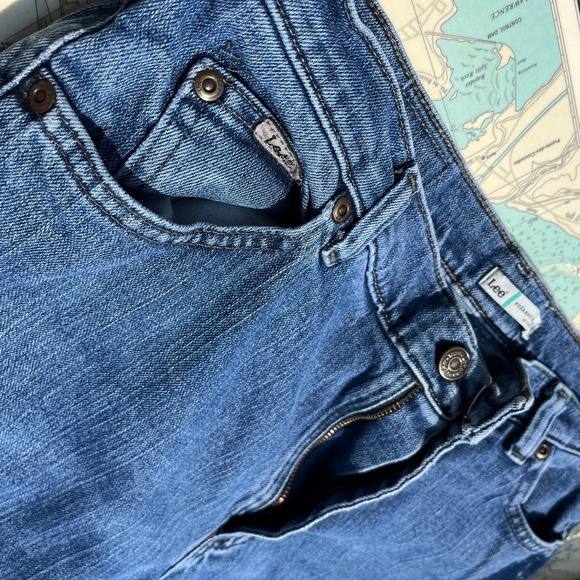 Vintage Lee Relaxed Straight Jeans - Picture 4 of 7